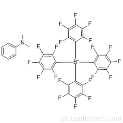 Tetrakis (pentafluorofenil) borato de dimetilanilinio CAS 118612-00-3